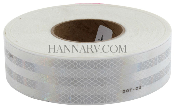 3M 29804 Conspicuity Tape - 2 Inch White 150 Foot Roll